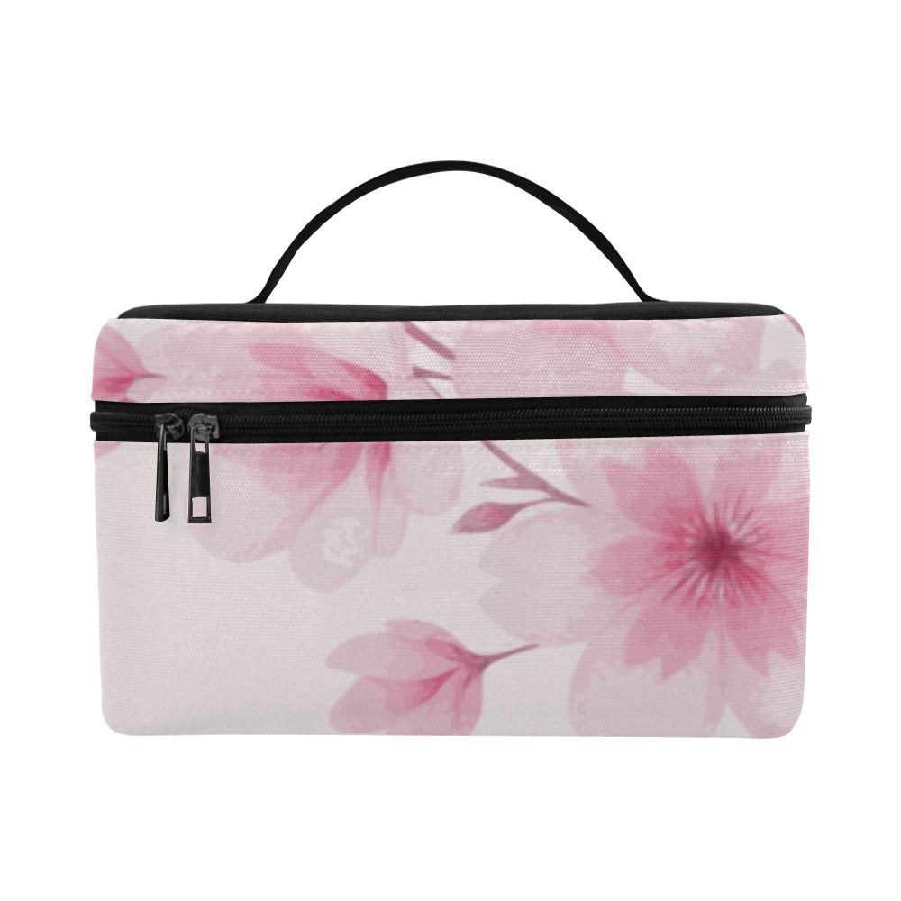 ETC Pink Cherry Blossom Make Up Bag