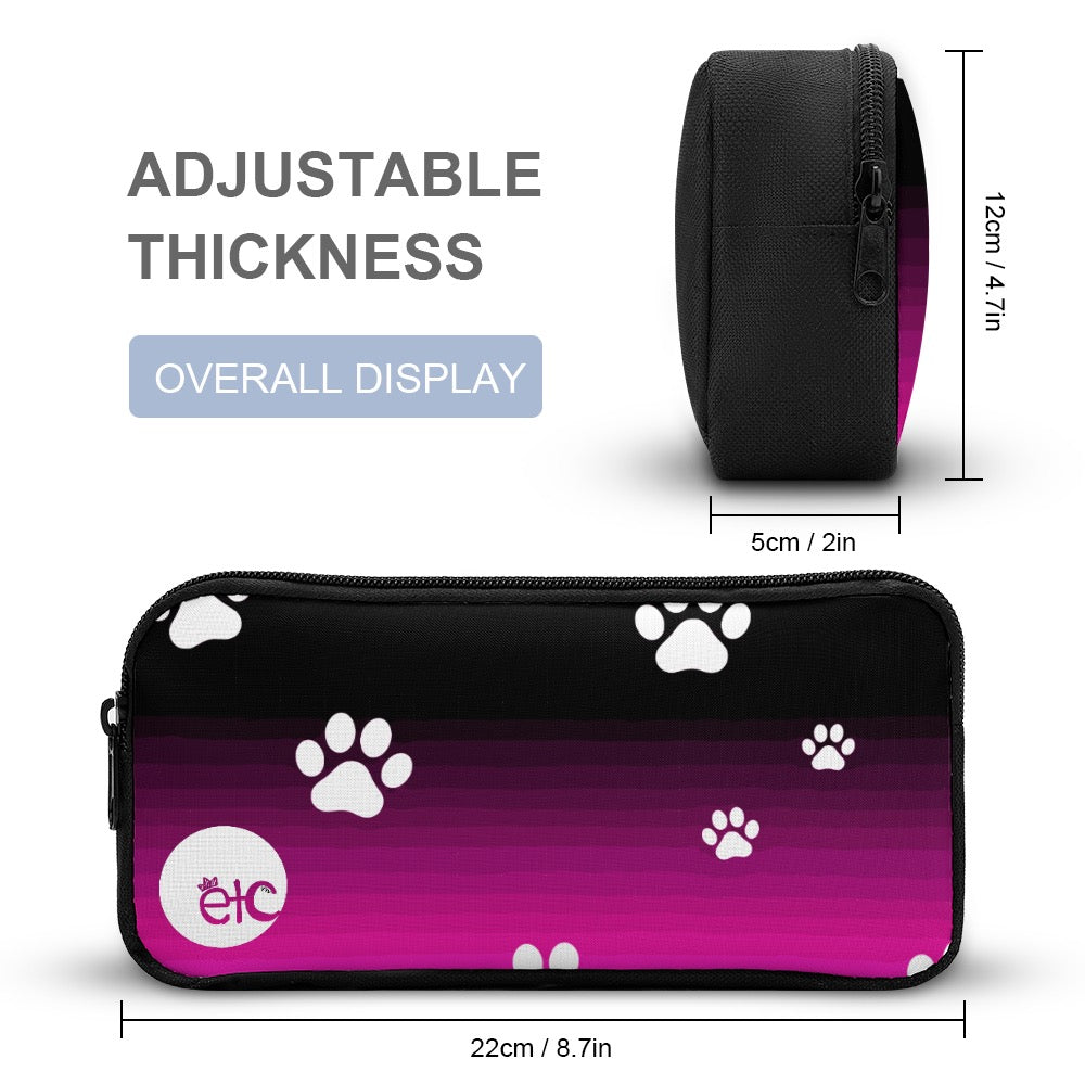 ETC Ombre Paws Backpack Set