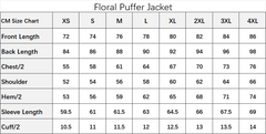 ETC Floral Puffer Jacket
