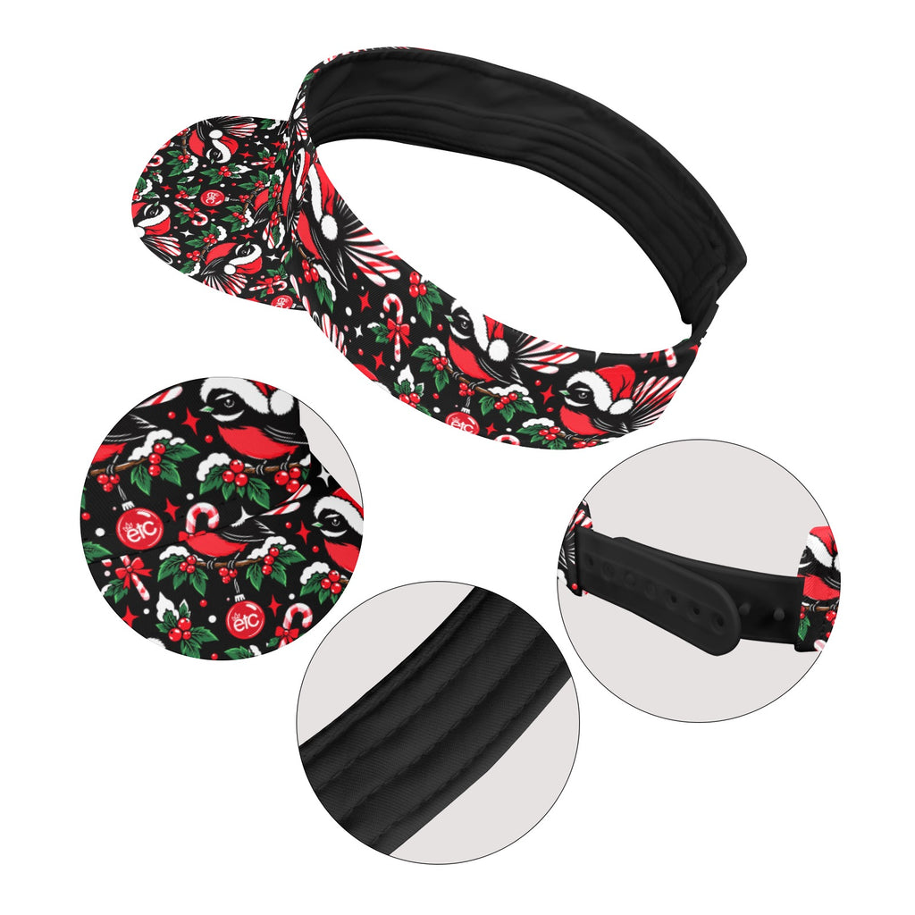ETC Christmas Fantail Visor