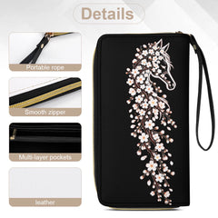 ETC Cherry Blossom Stencil Wallet