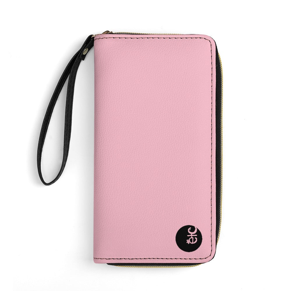 ETC Baby Pink PU Leather Wallet
