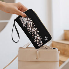 ETC Cherry Blossom Stencil Wallet