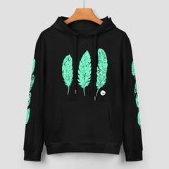 ETC Mint Feather Cotton Hoodie