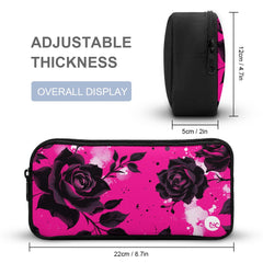 ETC Hot Pink Floral Noir Back Pack Set
