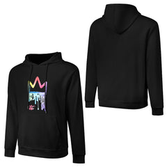 ETC Dripping Rainbow Crown Cotton Hoodie