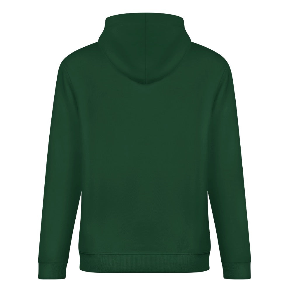 ETC Green Floral Cow Cotton Hoodie