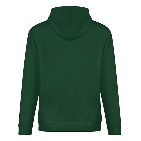 ETC Green Floral Cow Cotton Hoodie
