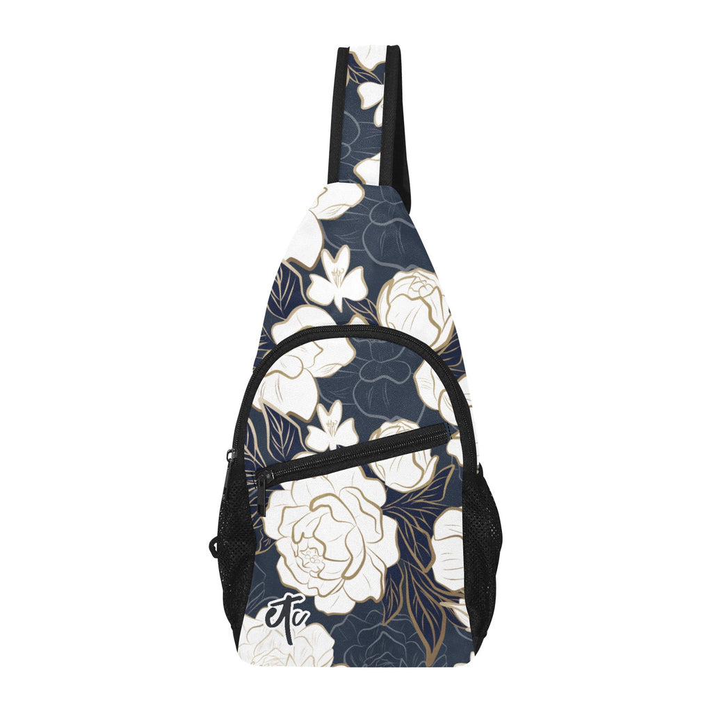 ETC Summer Peonies Cross Body Bag