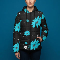 ETC Winter Blues Daisy Puffer Jacket
