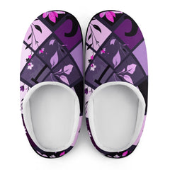 ETC Square Floral Slippers
