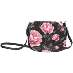 ETC Peonie Floral Saddle Bag (Large)