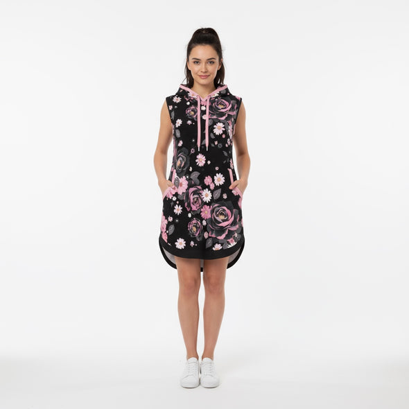 FLORAL POWER HOURS SINGLET DRESS