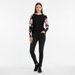 ETC Spring 17' Pink Peonies Long Sleeve
