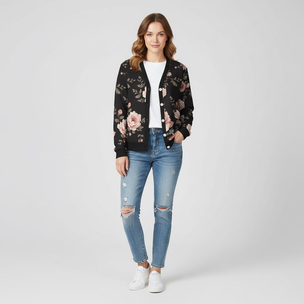 ETC Vintage Floral Cardigan
