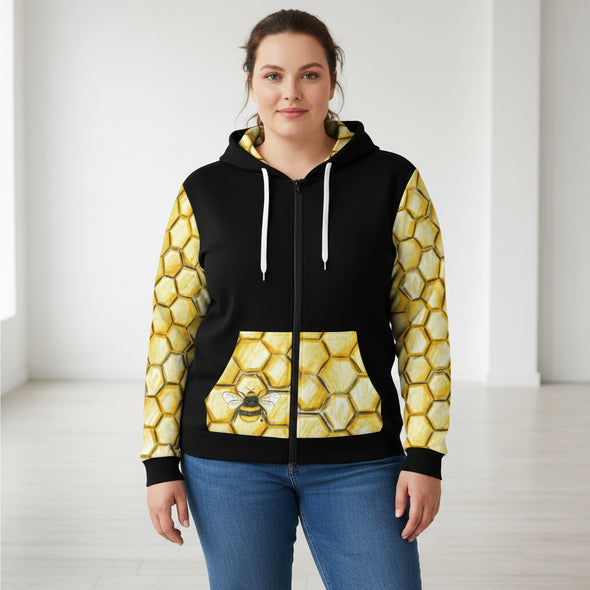 ETC Bee Collection Zip Up Hoodie