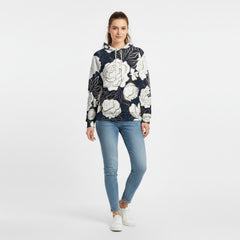 ETC Full Summer Peonie Print Hoodie