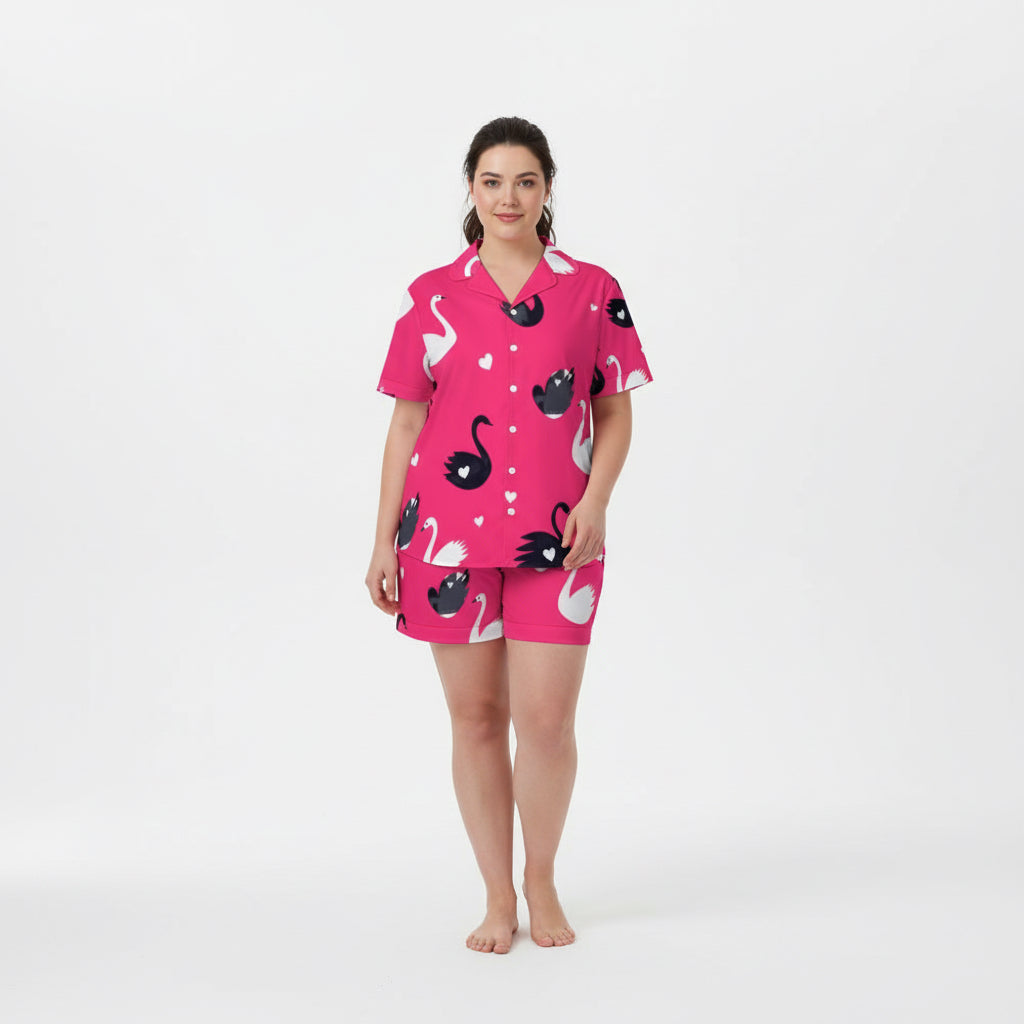 ETC Love Swans Pajamas