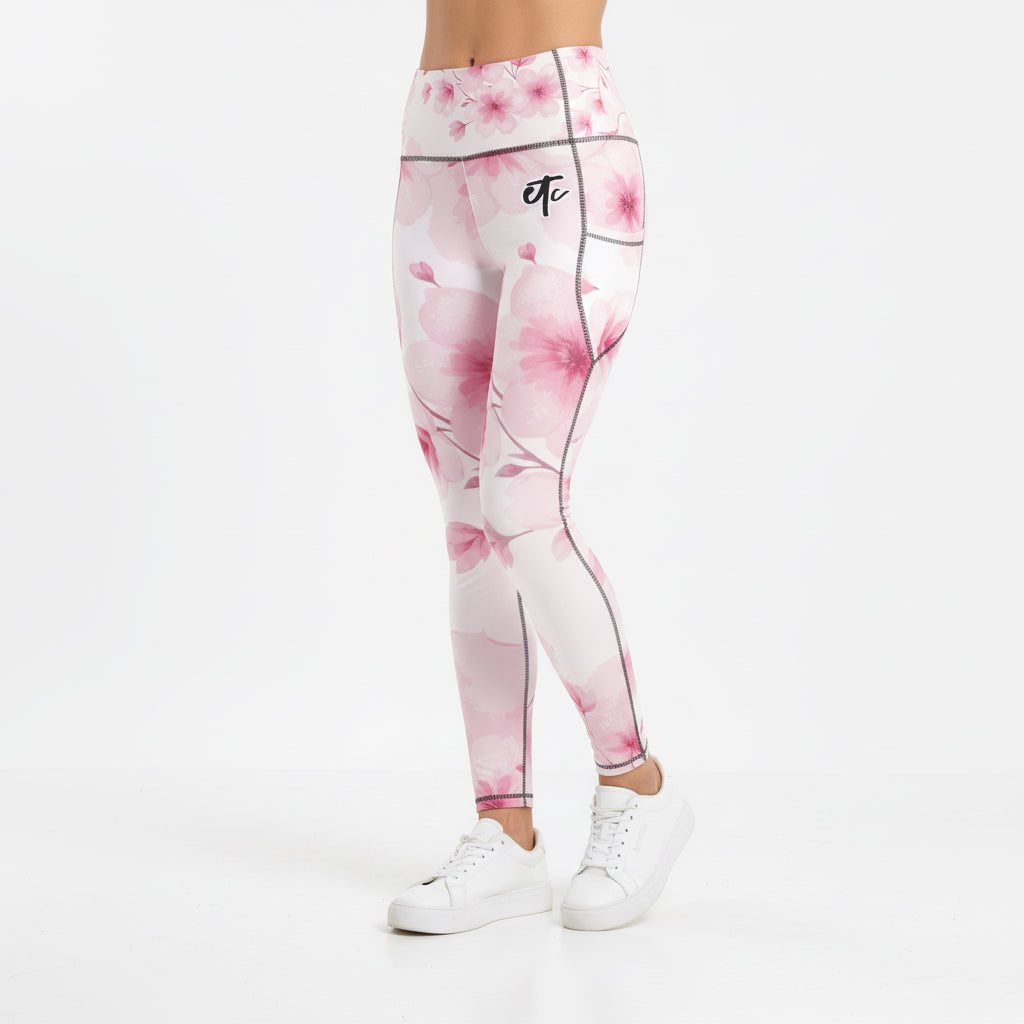 ETC Pink Bloom Full Leggings