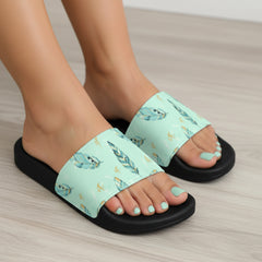 ETC Mint Feather Slides