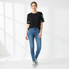 ETC Green Piwakawaka Cotton Tee