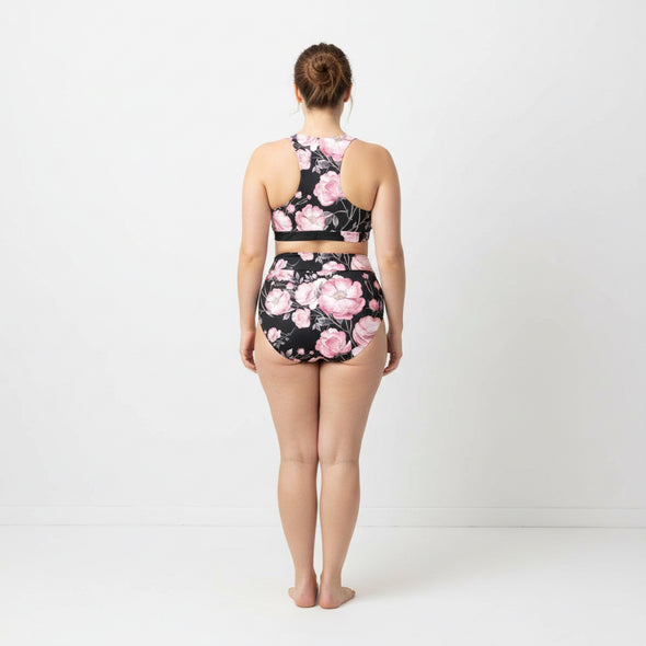ETC Spring 17' Peonies High Waisted Bikini