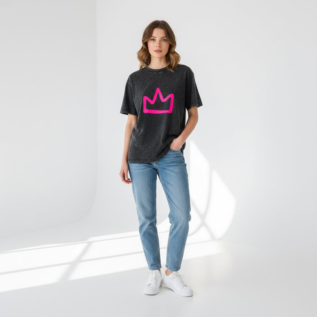 ETC Coloured Crown Vintage Wash Tees
