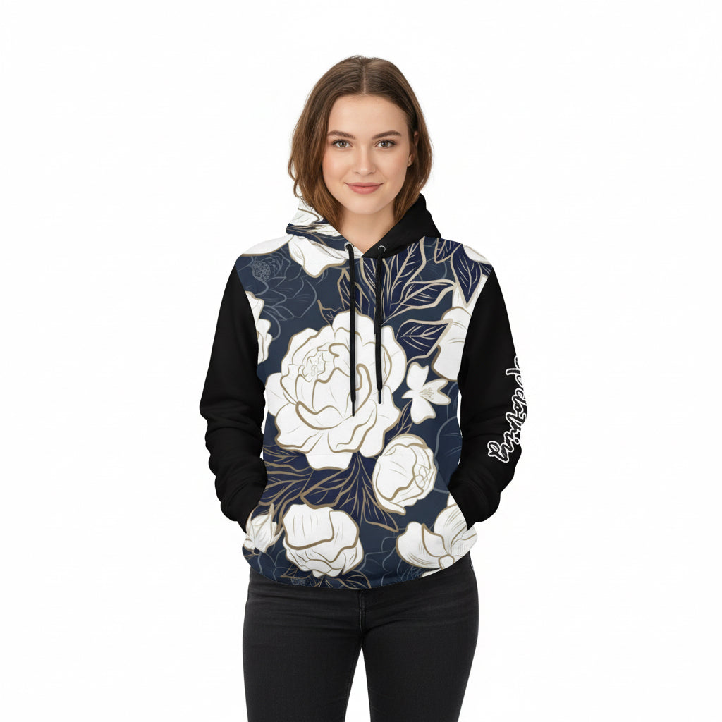 Summer Peonies Lightweight Hoodie
