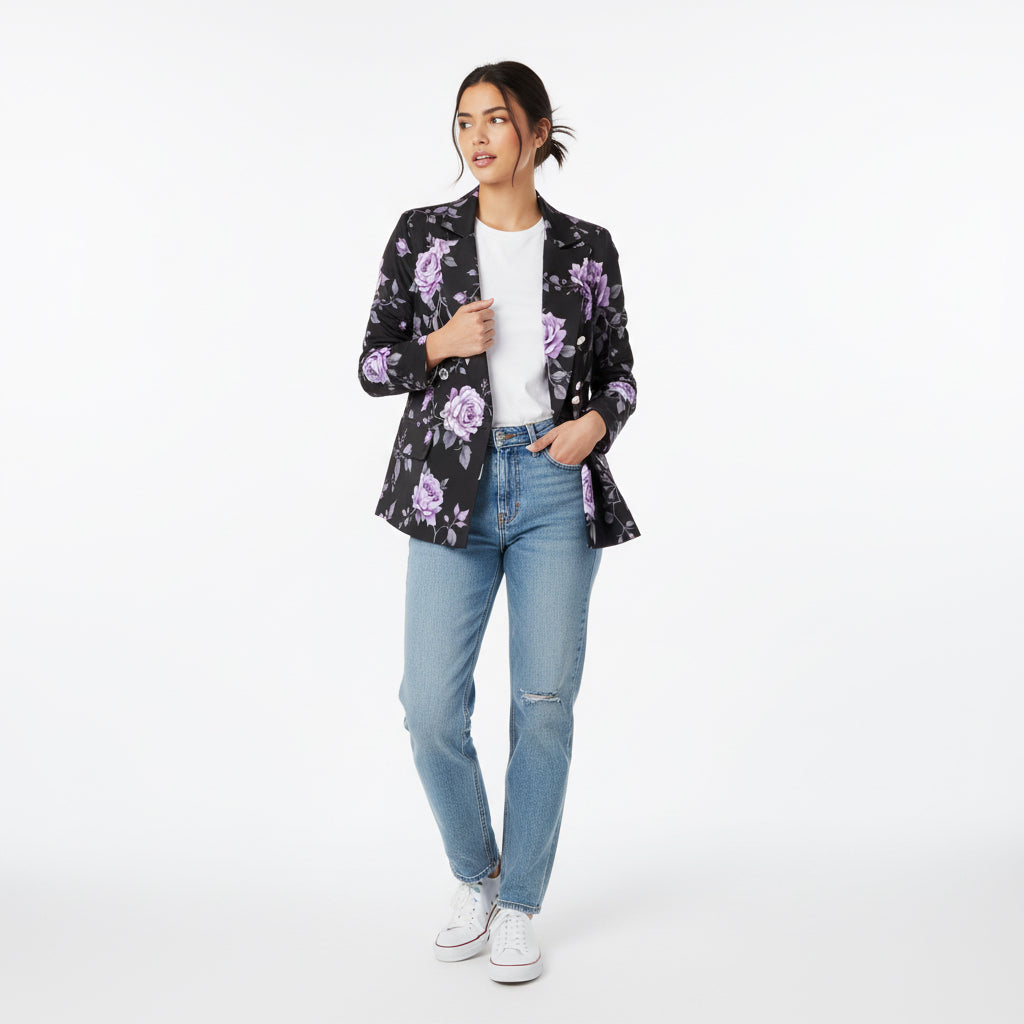 ETC Fleur Violette Suit Jacket