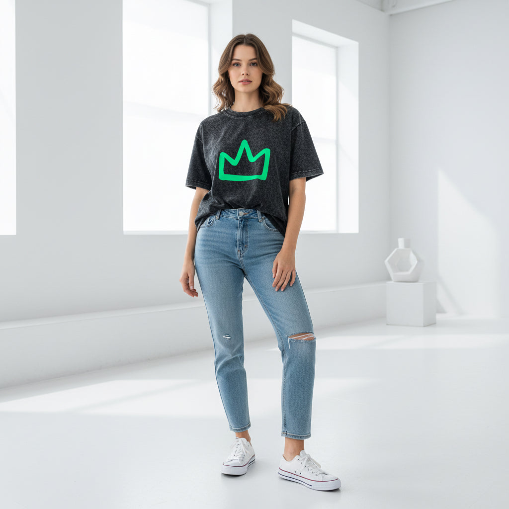 ETC Coloured Crown Vintage Wash Tees