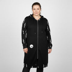 ETC 't' Long Zip Up Jacket