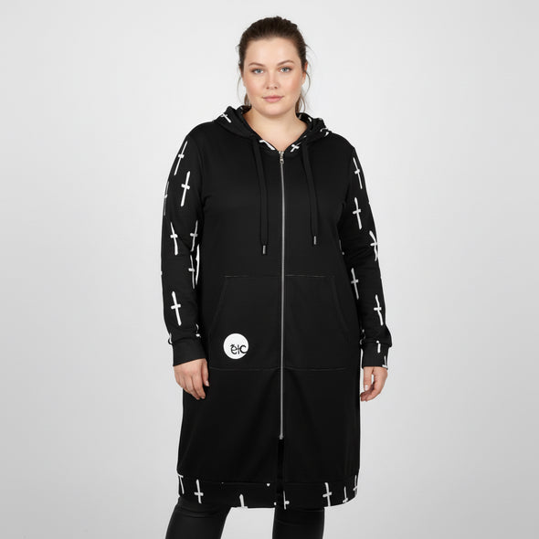 ETC 't' Long Zip Up Jacket