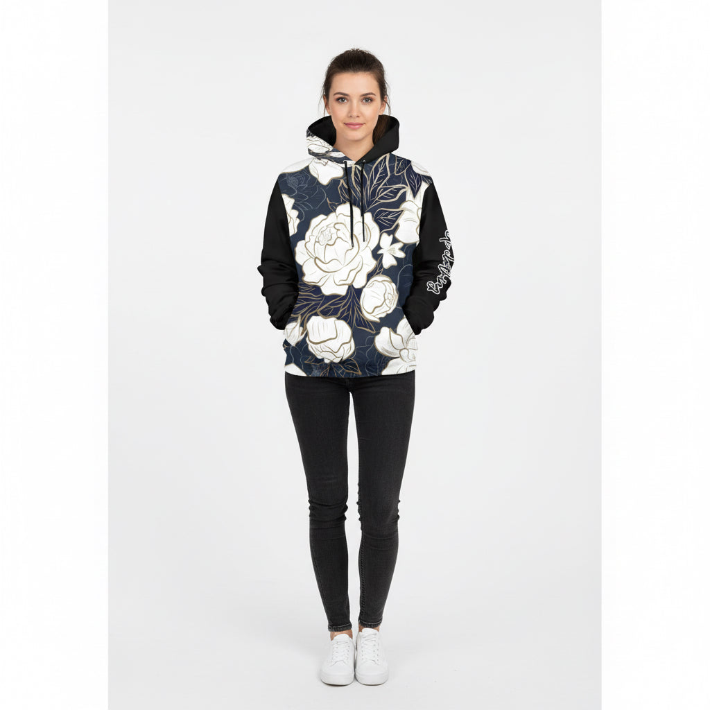 Summer Peonies Lightweight Hoodie