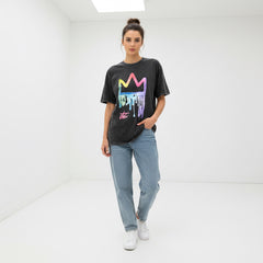ETC Dripping Rainbow Crown Vintage Wash Tee