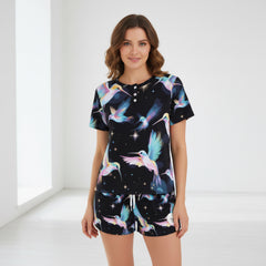 ETC Hummingbird Summer PJ Set
