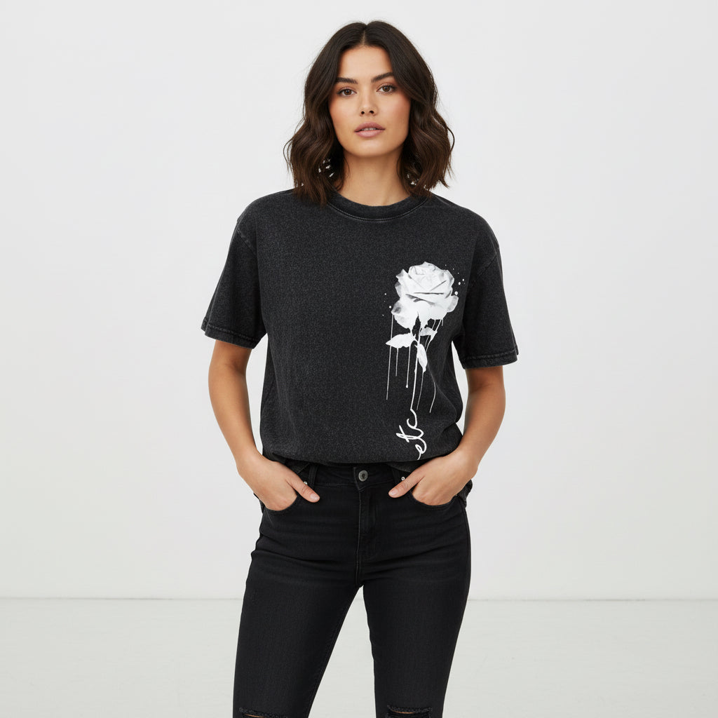 ETC Dripping Rose White