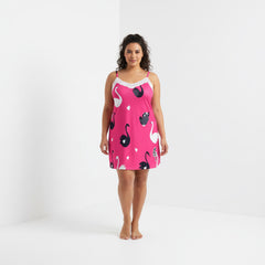 ETC Love Swans Slip Dress