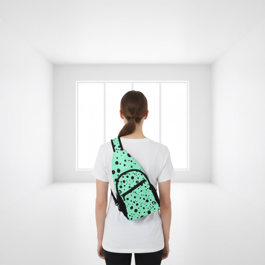 ETC Mint Circles Crosas Body Bag