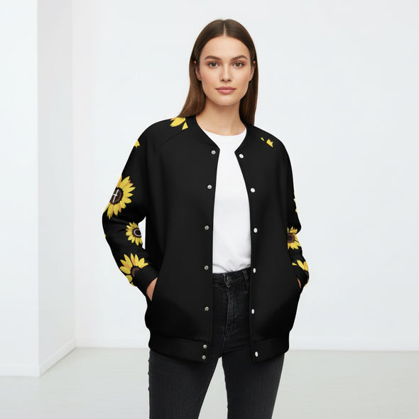 ETC Sunflower Baseball Jacket