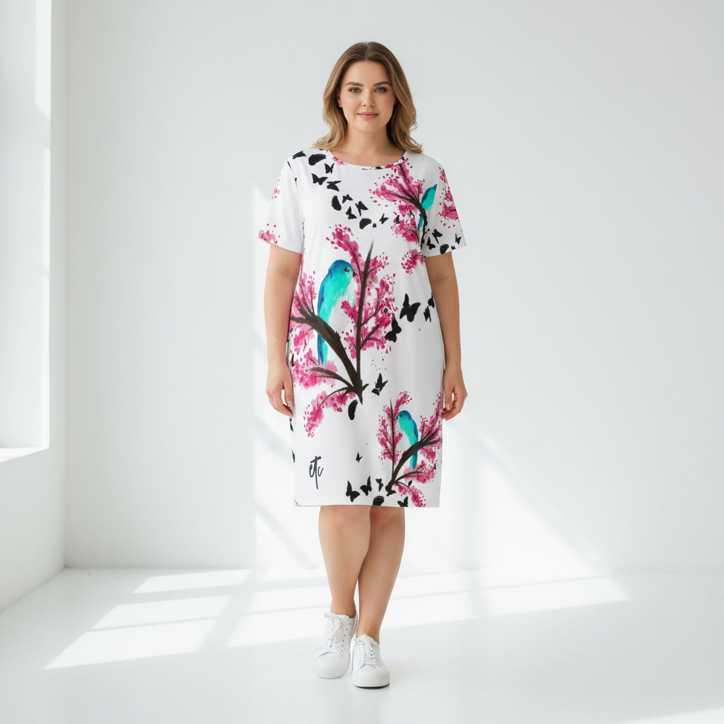 ETC Painted Cherry Bird Limited Edition Dress