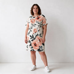 ETC Summer Floral Tee Dress