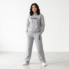 ETC Staple Fleece Embroidered Hoodie & Wide Leg Tracksuit Set