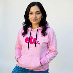 ETC PINK Staples Hoodie Fleece Lined