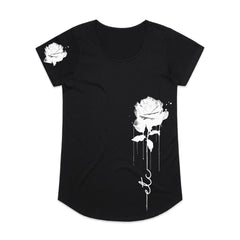 Dripping Rose Short Sleeve Tee