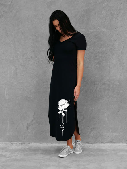 ETC Staples Dripping Rose Maxi