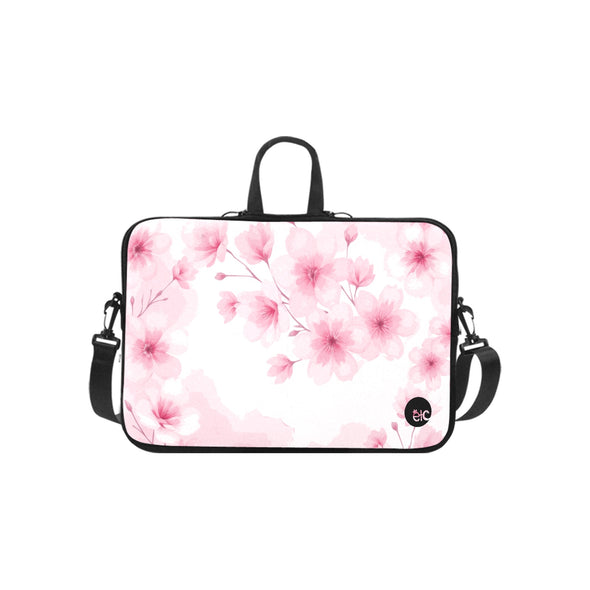 ETC Pink Cherry Blossom Laptop Bag
