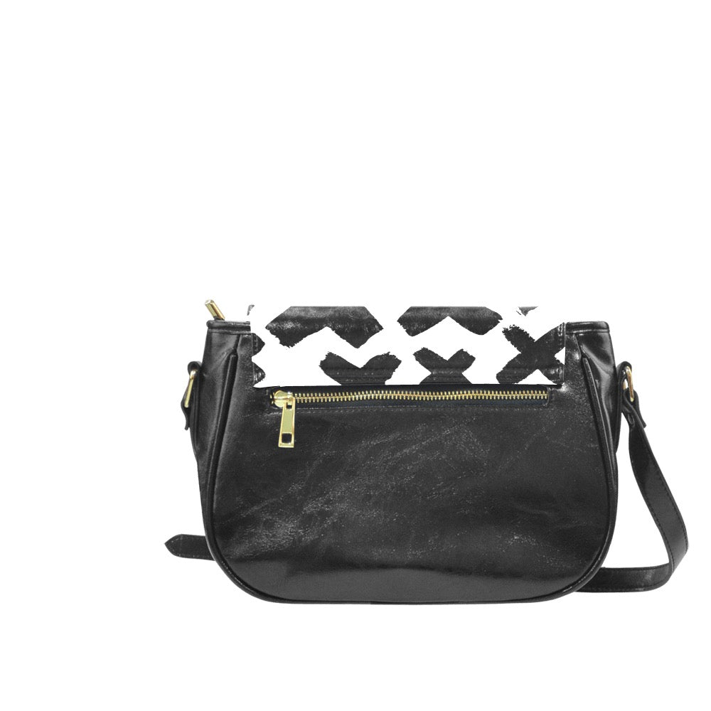 ETC Hot 'x' PU Leather Saddle Bag