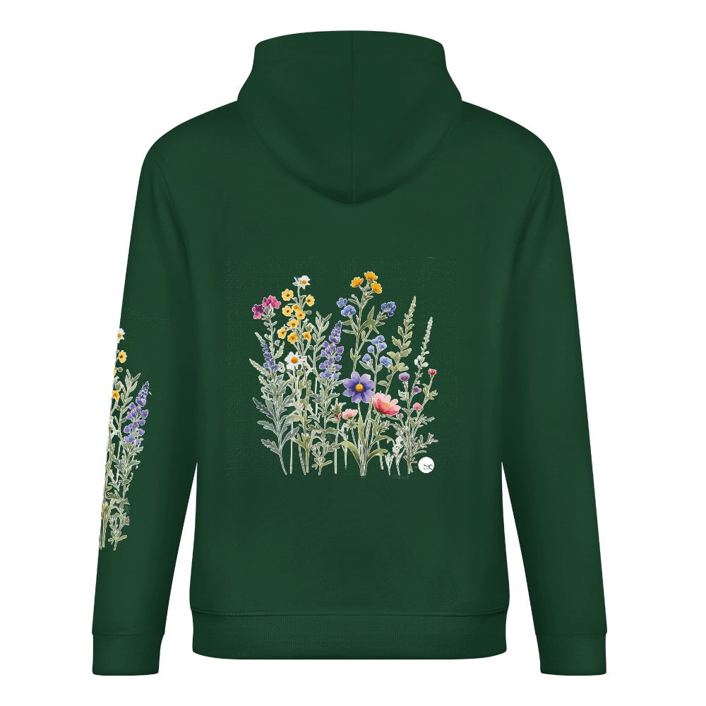 ETC Wild Child Forest Green Cotton Hoodie