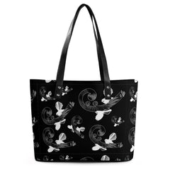 ETC Piwakawaka Koru Leather Handbag