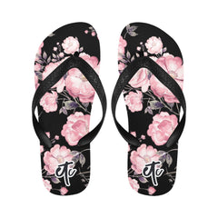 ETC Spring 17' Pink Peonie Jandals